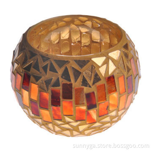 New mosaic candle holder